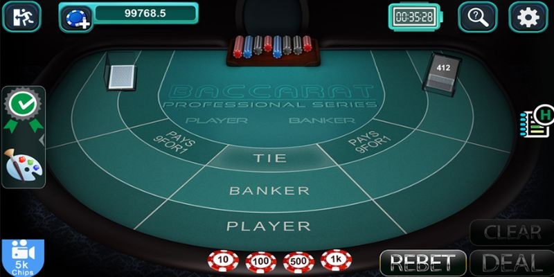 Game bài Baccarat tại DG casino siêu hấp dẫn